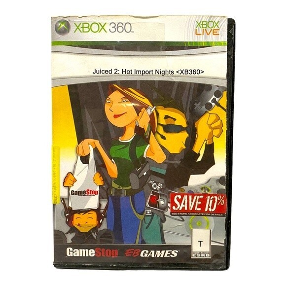 Juiced 2 Hot Import Nights Xbox 360 (GameStop Issued) - Picture 1 of 3
